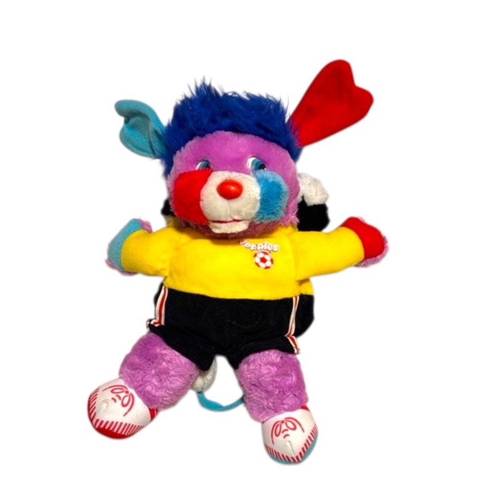 Vintage original soccer Popples.